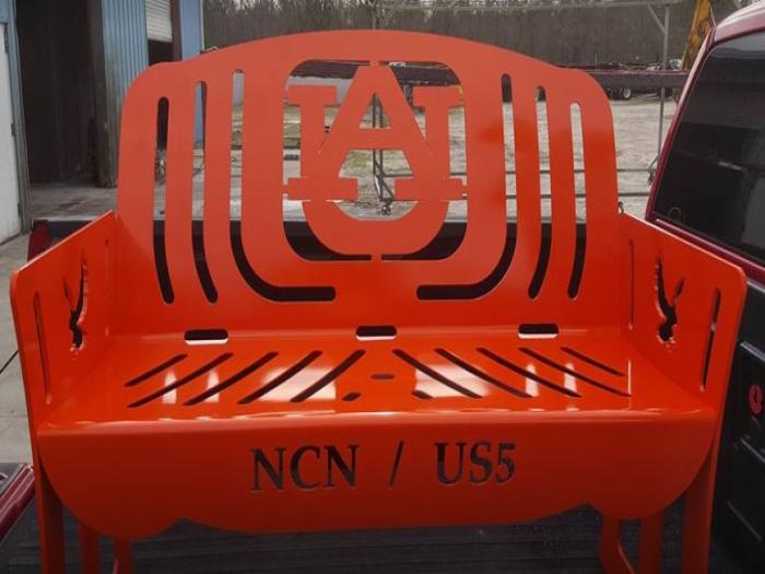 household gift powder coating decorative bench