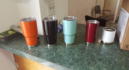 household powder coating decorative therma cups